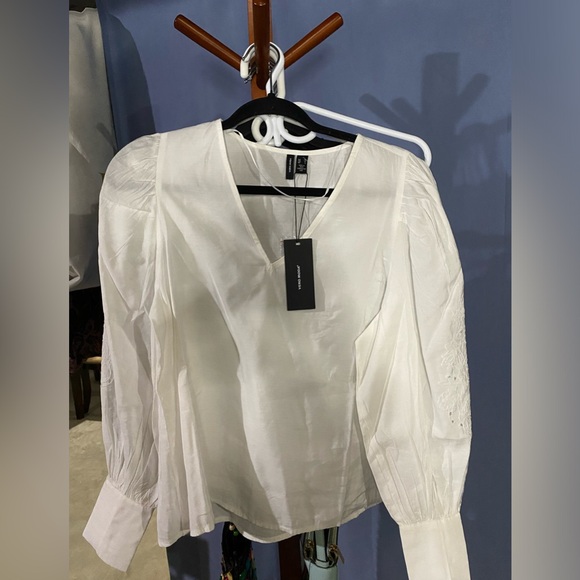 NWT VERO MODA Blouse 'SANI' in White Sz Small - Picture 4 of 5